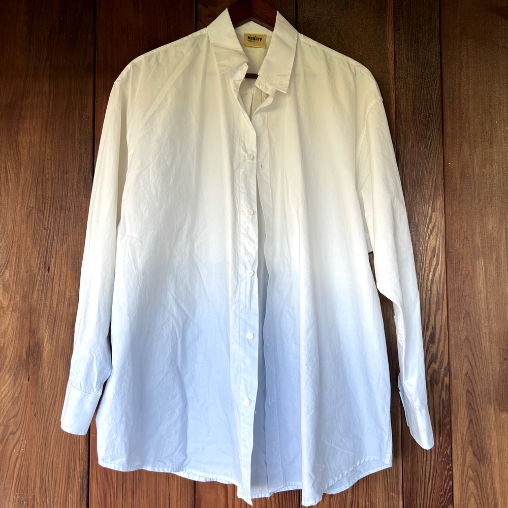 oversized button-down shirt